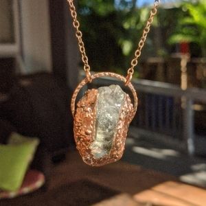 Quartz - Electroplated - Necklace - Hawaii